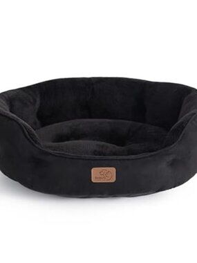 Dog Bed Small Dogs Cat Bed Round Washable Plush Pet Bed Non Slip Cozy Soft